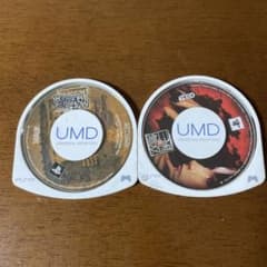PSPソフト モンスターハンター 三國無双2本セット ジャンク ソフトのみのサムネイル