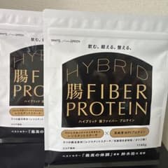 HYBRID 腸FIBER PROTEIN ココア 2袋セットのサムネイル