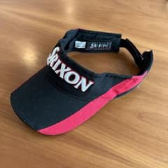 錦*様 SRIXON バイザー 黒 赤 100%コットンのサムネイル