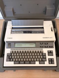 CanoWord mini キャノワード タイプライター ワープロ ジャンク品のサムネイル