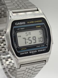 美品】カシオ アラームクロノ クォーツ【W-31 587】【稼働品】メンズ