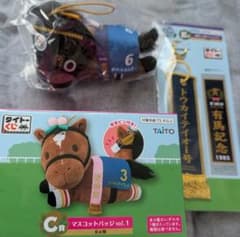 タイトーくじ　HORSE HEROES　C賞　マスコットバッジ　タイトルホルダーのサムネイル