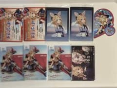 尾丸ポルカ まとめ売り　カード・ステッカーセット ホロライブ おまけ付きのサムネイル