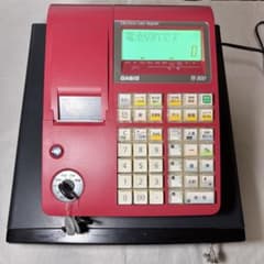CASIO TE-300 電子レジスター ブラック 【動作確認・初期化設定済み】 CASIO TE-300 電子レジスター - メルカリ