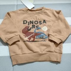 ☆新品未使用☆100cm トレーナー 恐竜柄のサムネイル