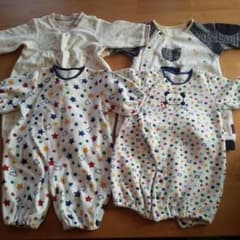 新生児　ロンパース　男の子　冬用のサムネイル
