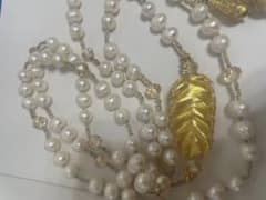 パール　淡水真珠　ネックレス イヤリング セットのサムネイル