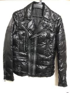 roenロエン11万ライダースダウンジャケットスカルボタン - メルカリ