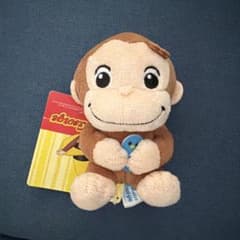 おさるのジョージ ぽってりマスコット ぬいぐるみ