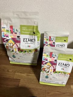 ELMO ドライフード 3kg1袋 & 800g 2袋　去勢犬用のサムネイル
