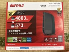 BUFFALO WSR-5400AX6P-BK 無線LANルーターのサムネイル
