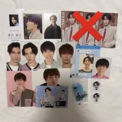 渡辺翔太 セット 厚紙 デタカ 特典 ぷくぷくシール お守りキーホルダーのサムネイル