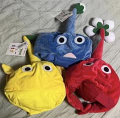 ピクミン なりきり帽子　3つセット