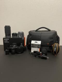 SONY α6400 ダブルレンズキット キャリングケース付きのサムネイル