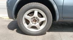 【ほぼ新品】4本セット165/70R14（LINGLONG）・アルミホイール付のサムネイル