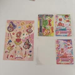 アイカツカード シュガーバルーンコーデ　おまけ付き　ピザハットのサムネイル