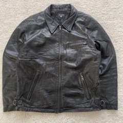 BEAMS 90s 00s レザージャケット　短丈　ドリズラー　羊革 BEAMS 90s 00s レザージャケット 短丈 ドリズラー 羊革 - メルカリ