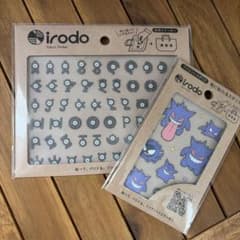 포켓몬 irodo 패브릭 스티커 안논 겐거 천용
