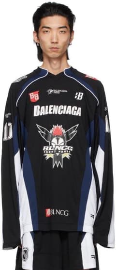 BALENCIAGA hockey long Tshirt - メルカリ