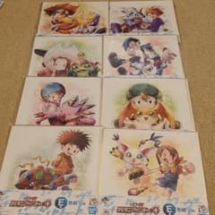 デジモン　1番くじ　色紙コンプセットのサムネイル