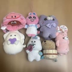 봉제인형 정리 판매 7점 세트