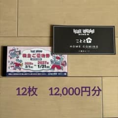 ヴィレッジヴァンガード株主優待券のサムネイル