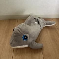 イルカ ぬいぐるみ グレーのサムネイル