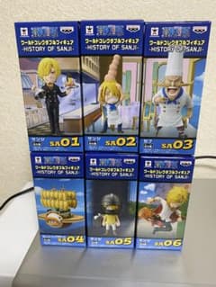 ワンピース ワールドコレクタブルHISTORY OF SANJI 全6種 - メルカリ