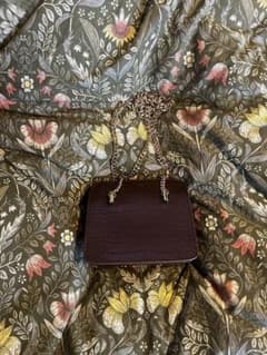 ZARA ブラウンレザーバッグのサムネイル