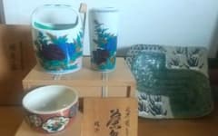 九谷焼　大皿　茶碗　やまとめ売りのサムネイル