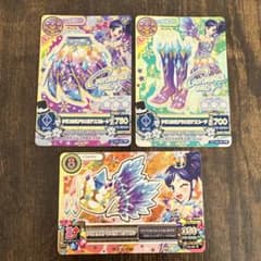 アイカツ　プレミアム　クリスタルアクエリアス3枚セットのサムネイル