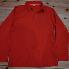 PUMA GOLF 長袖ポロシャツ レッドのサムネイル