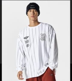 HDEX 長袖 Tシャツ ストライプ