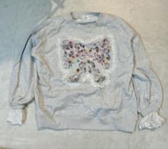 merry jenny tulip ribbon lace sweat - メルカリ