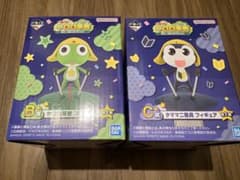 一番くじ ケロロ軍曹 Ｂ賞 ケロロ Ｃ賞 タママ フィギュアセットのサムネイル