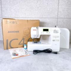 美品！ジャノメ　コンピュータミシン　IC401 動作良好！ JANOME ジャノメ コンピュータミシン IC401 電動ミシン 取扱・箱付き
