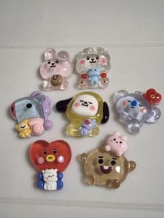 BT21 Clear Character Mascot BTS Arirang Decorative Parts