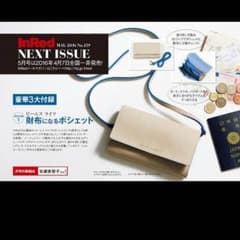 BEAMS LIGHT お財布ショルダー In Red付録のサムネイル