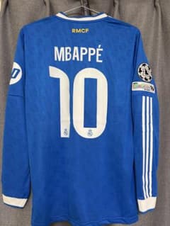レアル・マドリード MBAPPÉ 10 オーセンティック CLパッチ付き adidas レアルマドリード MBAPPE 10 XL オーセンティック - メルカリ