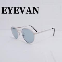 廃盤希少✨️EYEVAN　サングラス　ブルーレンズ　サイド彫刻 廃盤希少✨️EYEVAN サングラス ブルーレンズ サイド彫刻 - メルカリ