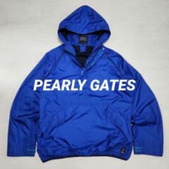 PEARLY GATES ハーフジップ アノラックジャケット ナイロンジャケット