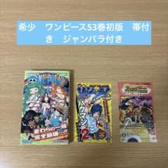 ワンピース 53巻 初版 帯付き ジャンパラ付き｜美品｜ONE PIECE｜希少