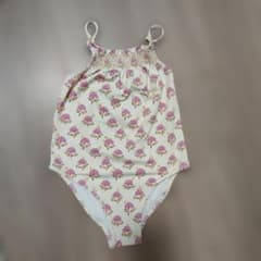 ZARA 女の子用 花柄ワンピース水着 110cmのサムネイル