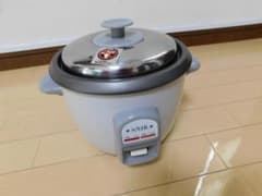 【新品未使用】レトロ炊飯器　アサヒ　ソレイユ・ミニライスクッカー　SL-1048のサムネイル