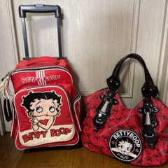 BETTY BOOP/トートバッグ&2wayキャリーバックセットのサムネイル