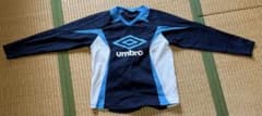 umbro 長袖カットソー ネイビー/ホワイトのサムネイル