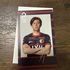 鹿島アントラーズ　26プレイヤーズインスタント フォトカード　2 安西幸輝のサムネイル