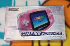 ☆美品　ニンテンドー　ゲームボーイアドバンス　ミルキーピンクのサムネイル