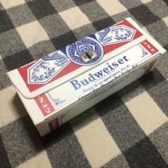 バドワイザー カセットテープ ケース 昭和レトロ 当時物