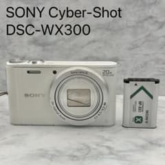 ジャンク】 SONY Cyber-Shot DSC-WX300 ホワイト - メルカリ